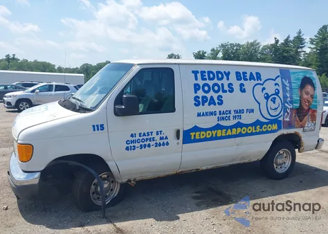 2006 Ford E-250 Commercial/Recreational из США, поврежденный, VIN 1FTNE24L16HB43797